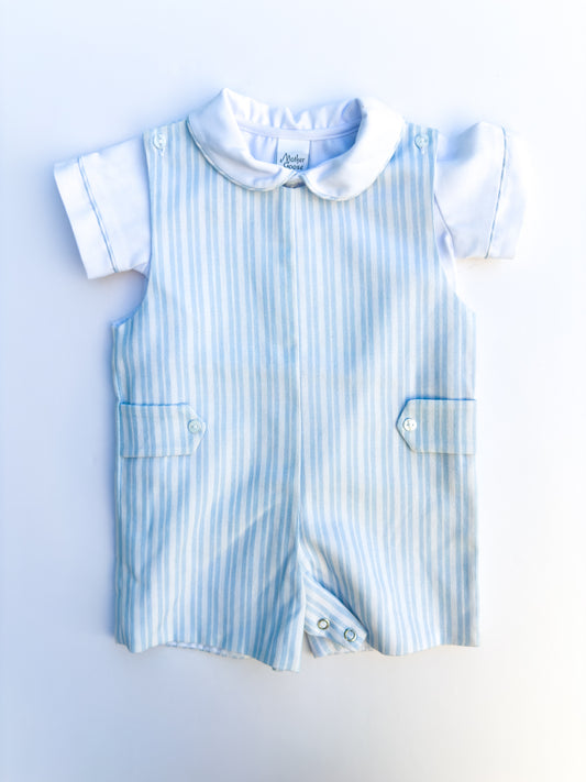 S04-25-2 Blue Stripe Overall