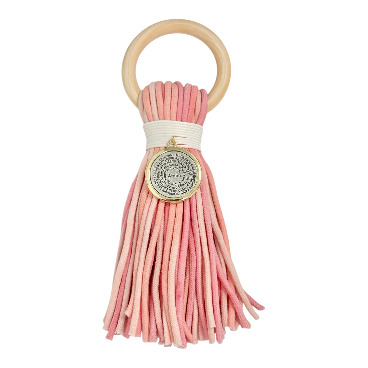 Tassel Baby Blessing Dios Te Salve Maria