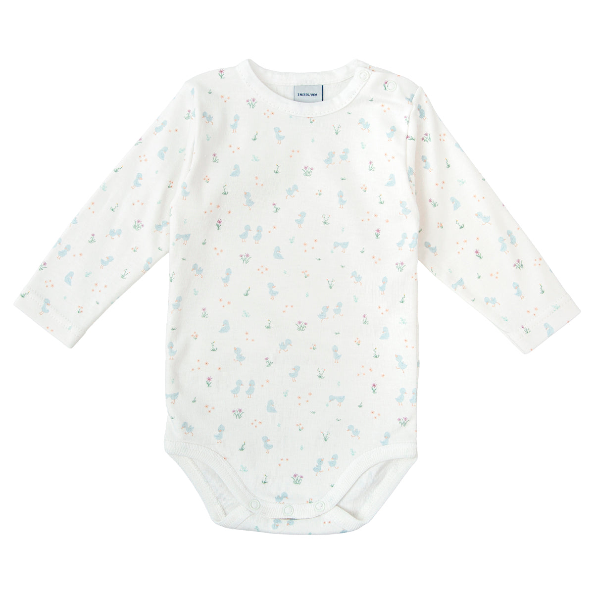 Nido Sky Blue Cotton Onesie 1636