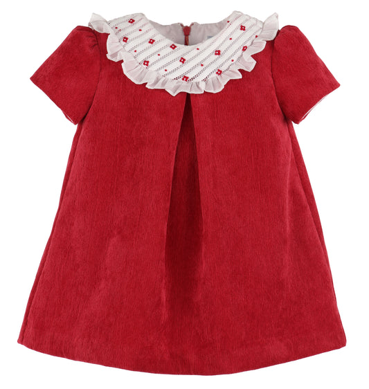8858-RD Red Randalls Bib Dress