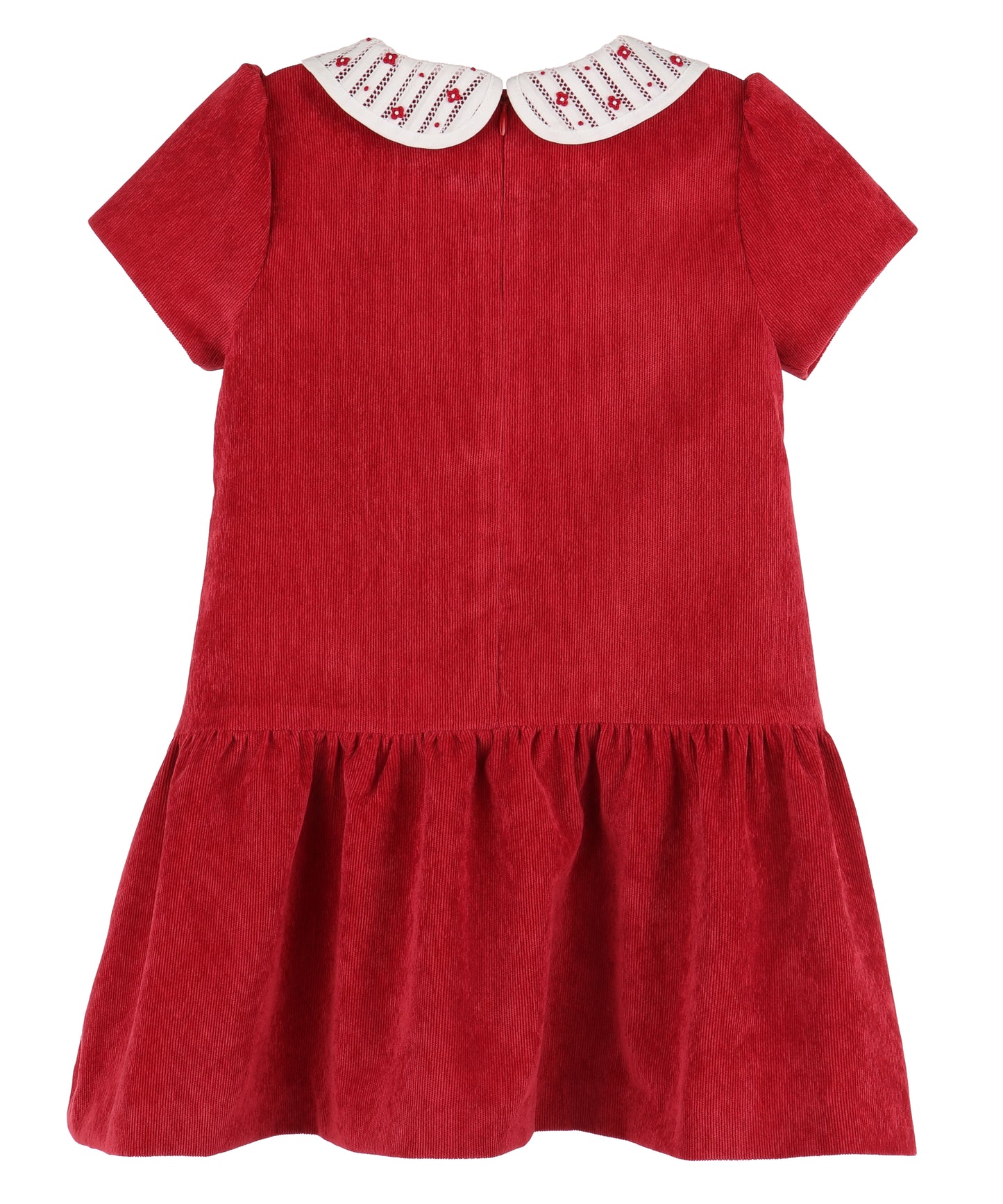8859-RD Red Randalls Dropwaist Dress