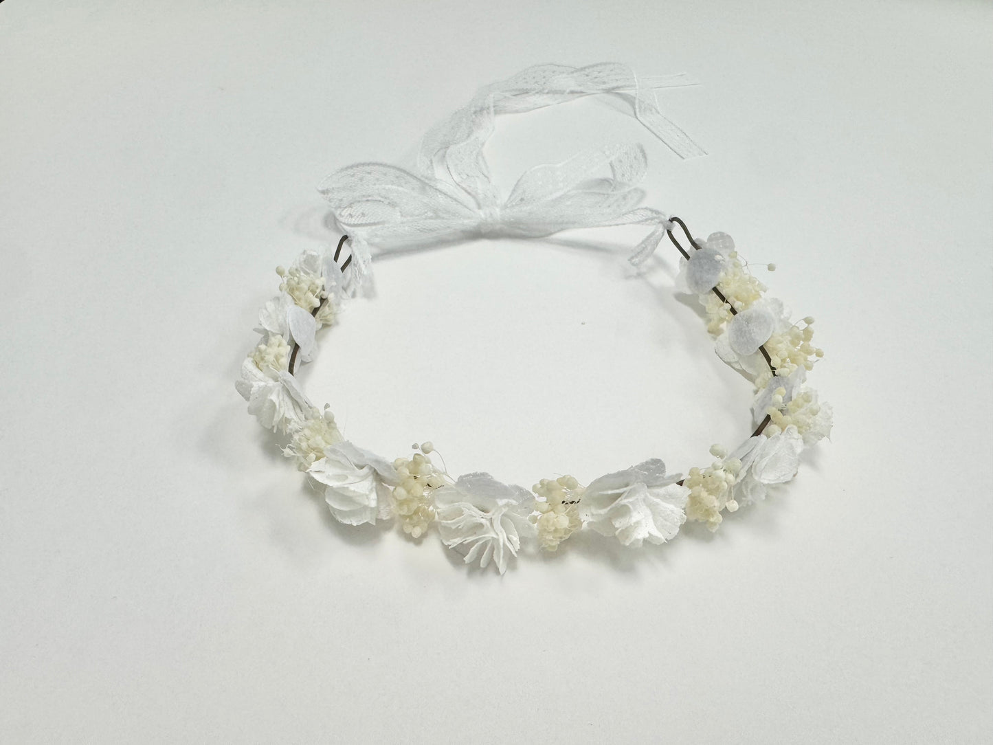 Floral Half Wreath Ribbon