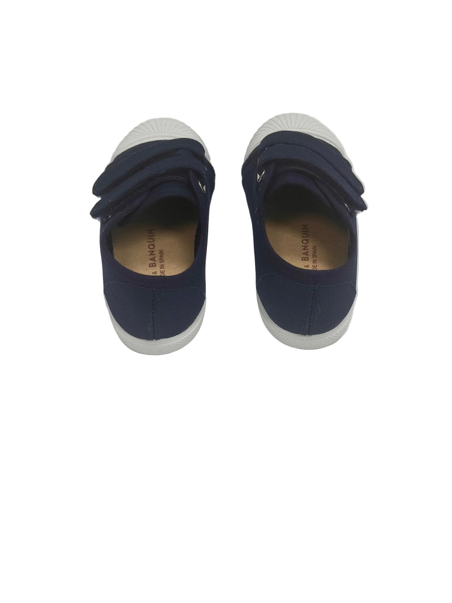 Navy Velcro Sneaker 4003-01