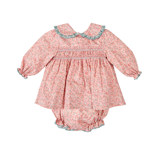 92651 RIBERA PINK GREY BLOOMER SET