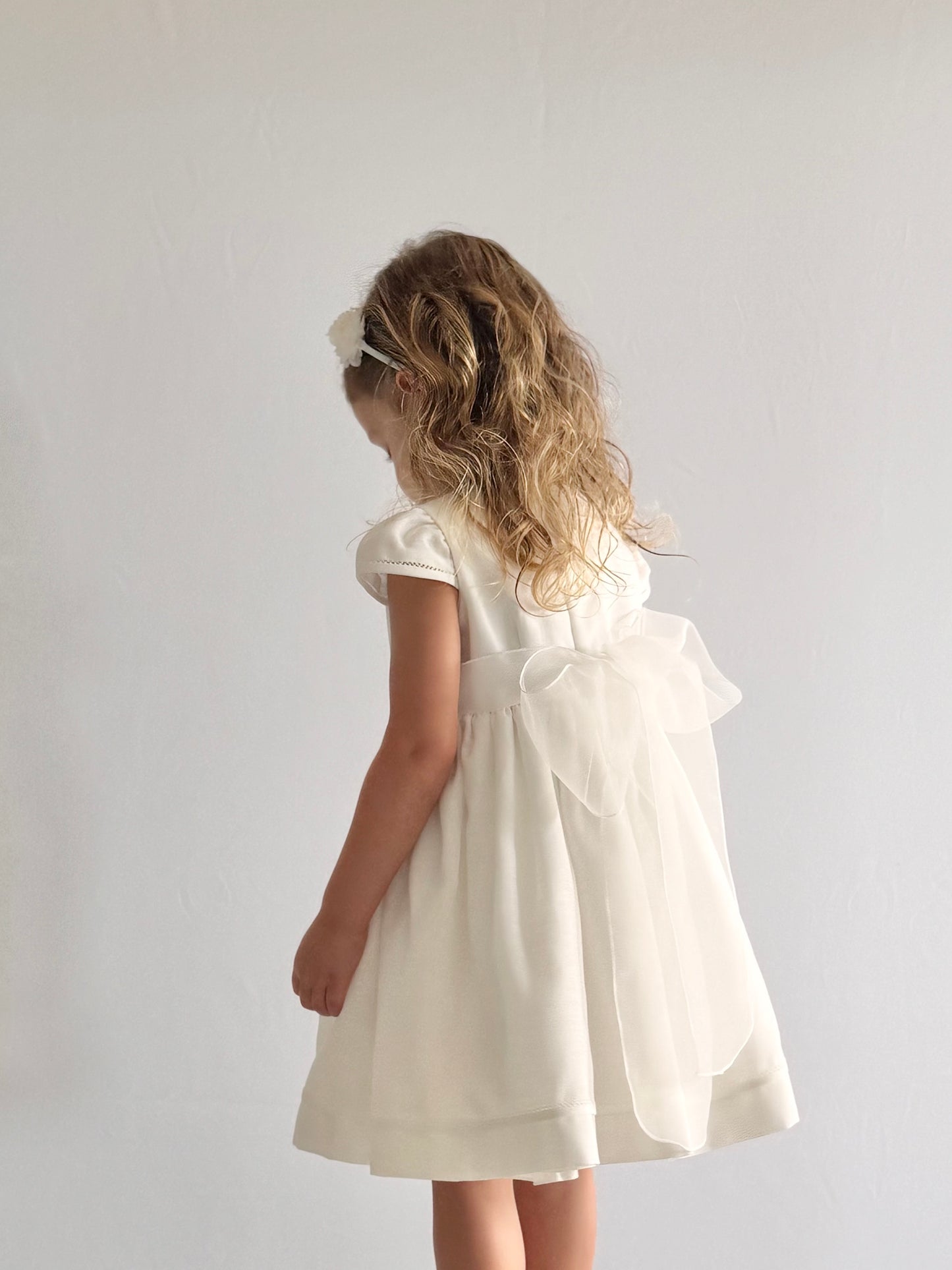 White Linen Dress 499