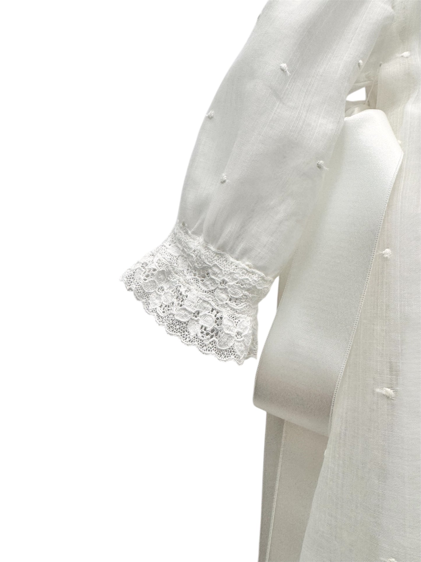 Embroidered Batiste Cotton Gown 489