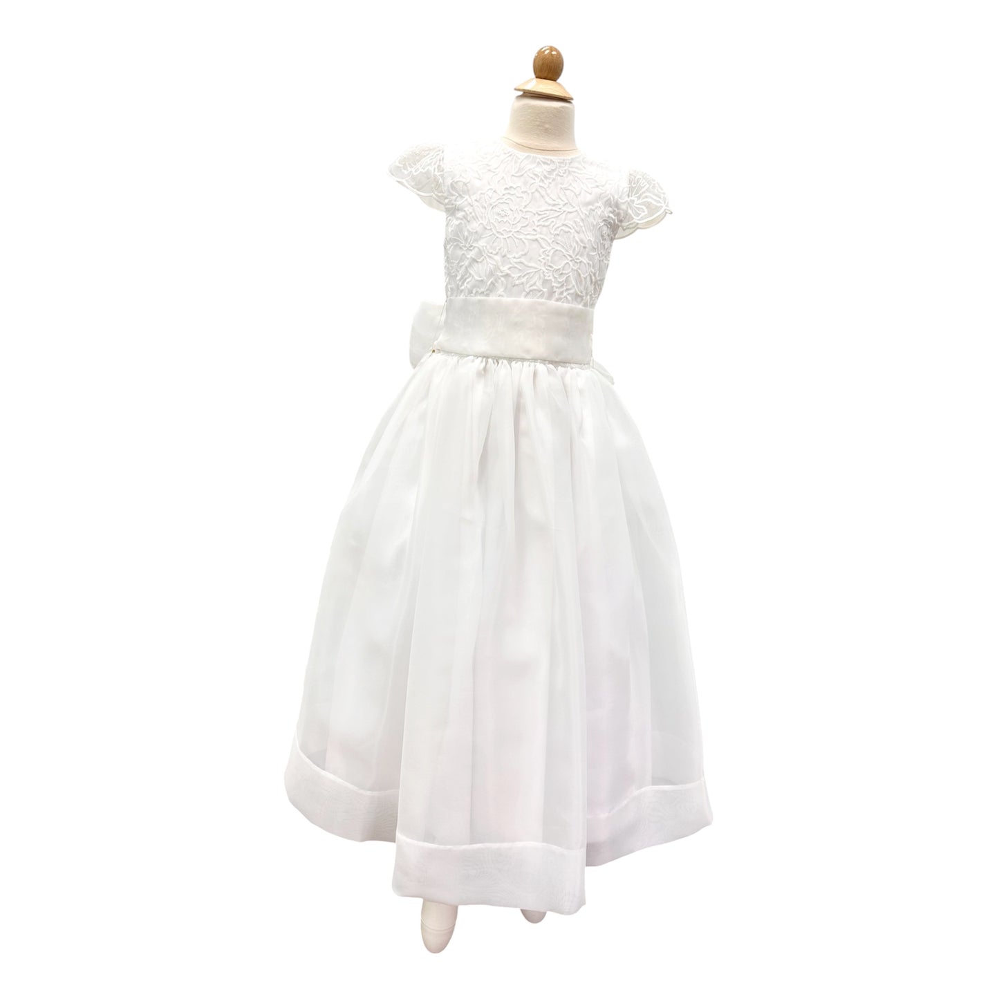 Flora Rose Organza First Communion Dress