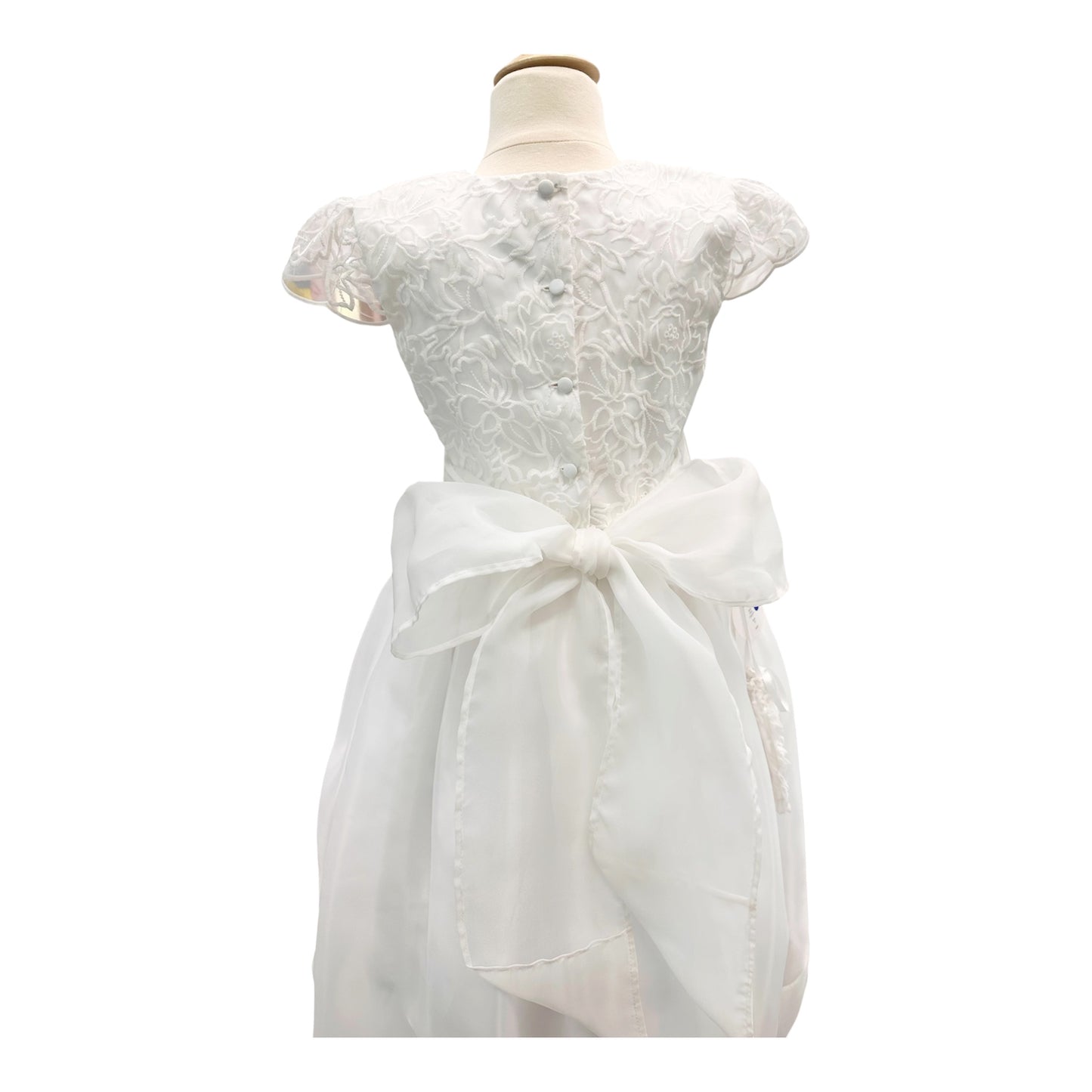 Flora Rose Organza First Communion Dress