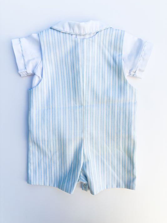 S04-25-2 Blue Stripe Overall