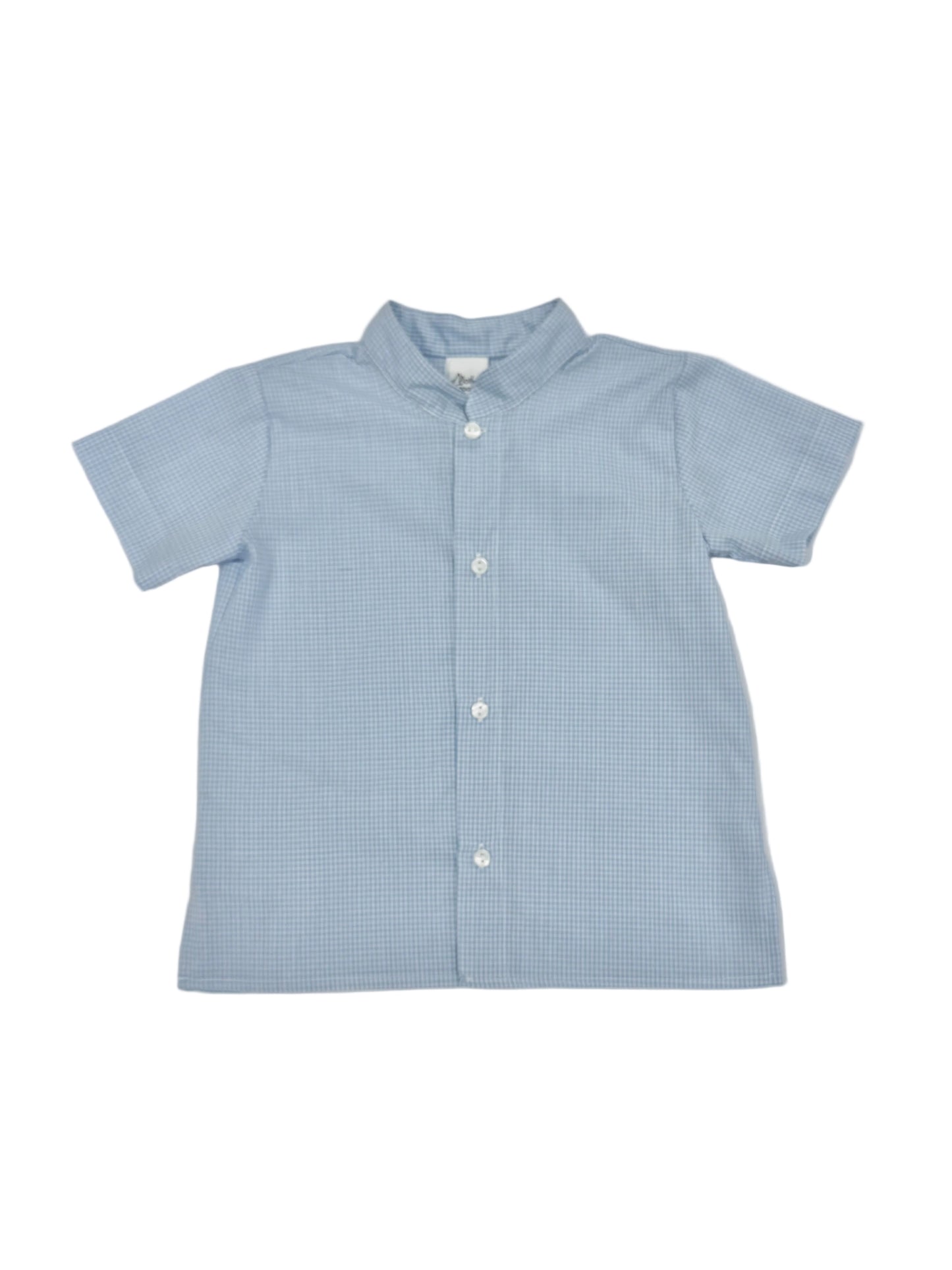 Light Blue Gingham Button Down