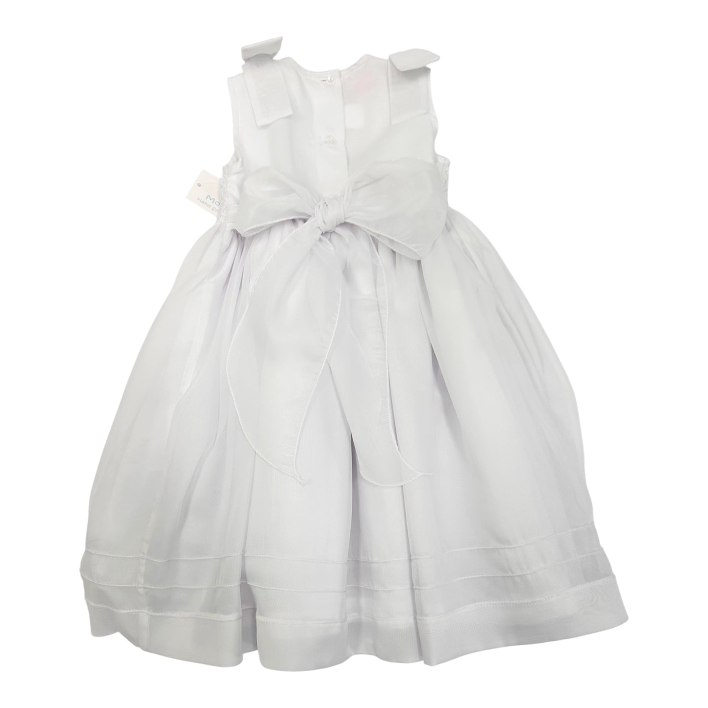 Angelina Organza Smocked Special Occasion Dress