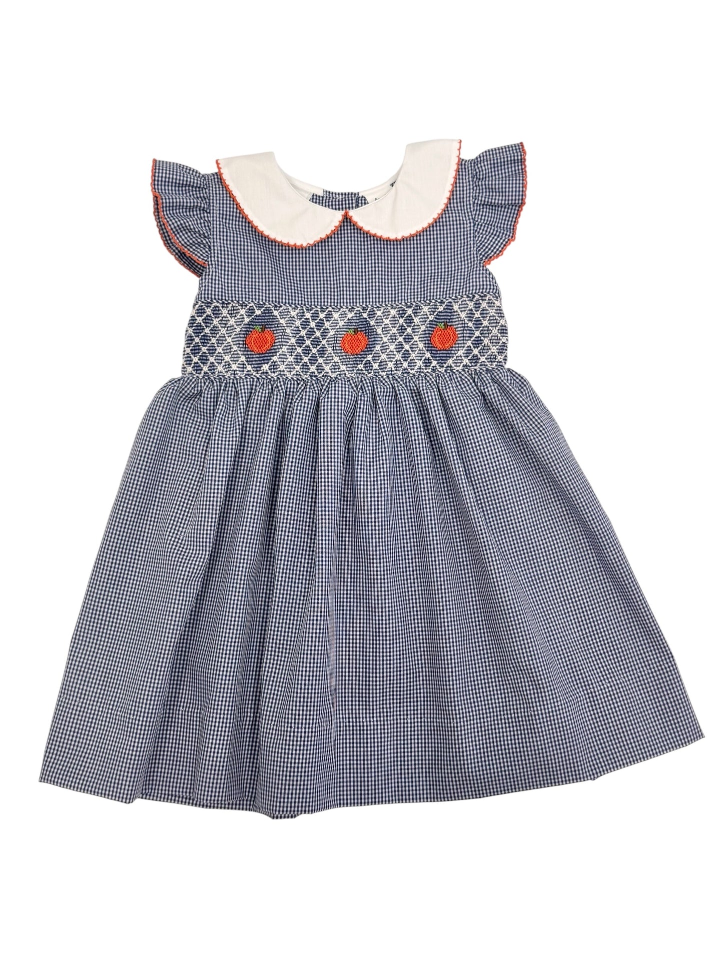 The Little Gingham Patch Smocked Dress