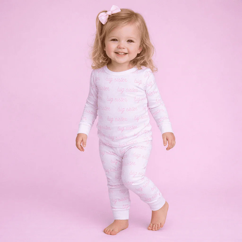 Big Sister Pink Long Pajama