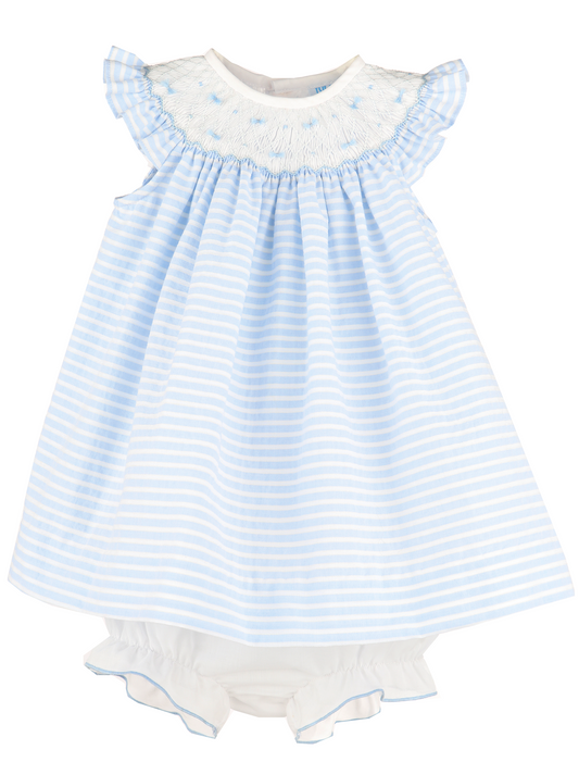 Blue Plumeti Stripes Bishop