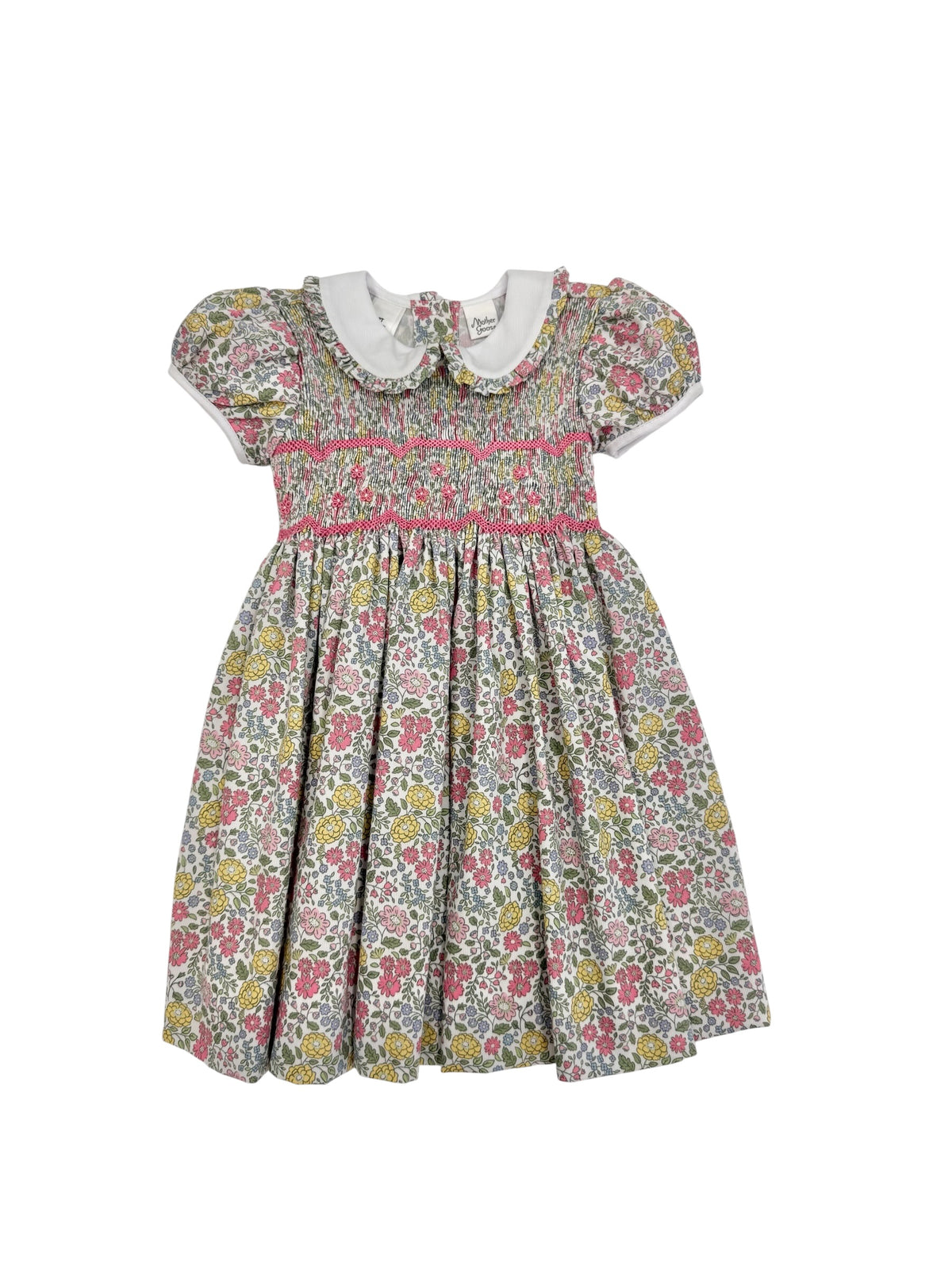 The Chelsea Garden Pink Smocked Dress