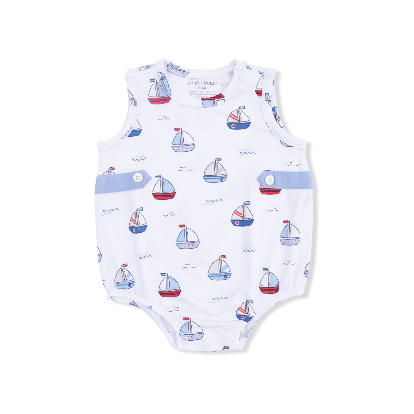 Bubbly Sailboats Blue - Bubble