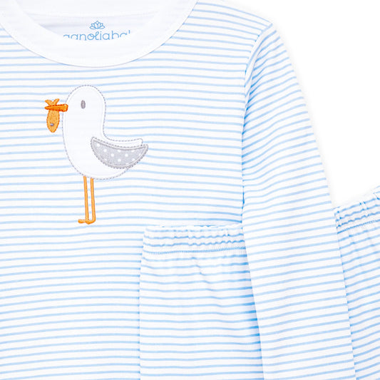 Seabird Shores Applique Long Pajama