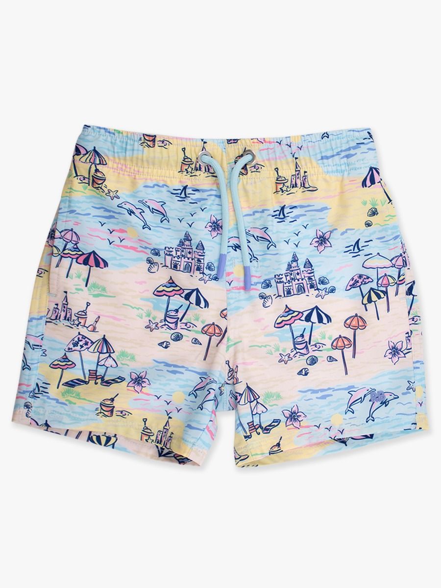 Beach Day Swim Trunks