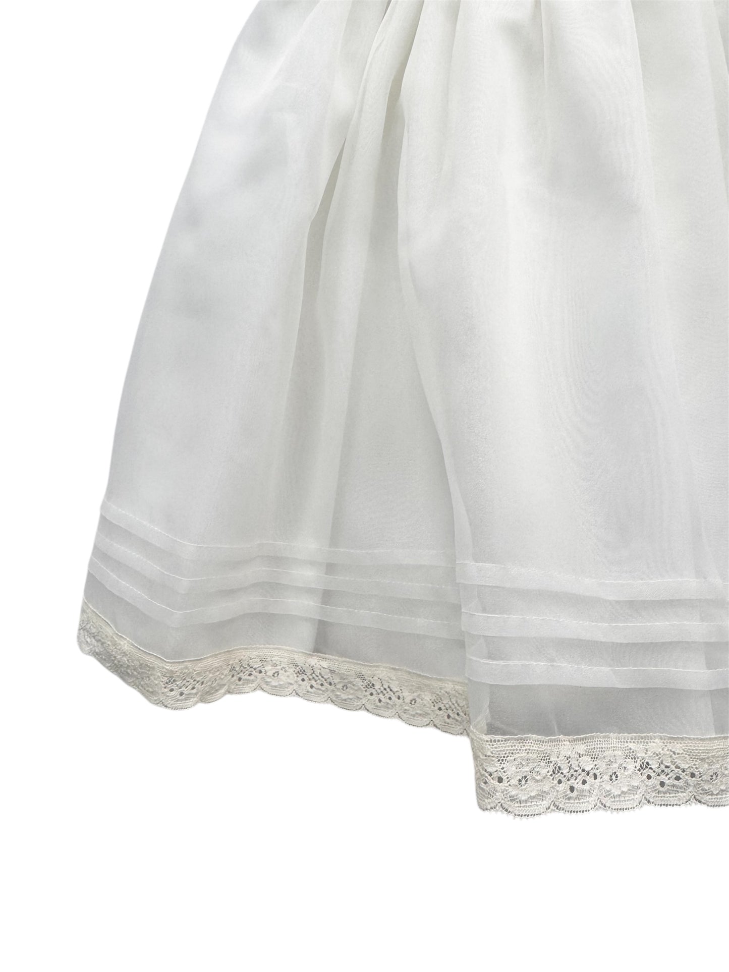 Beige Organza Dress 478