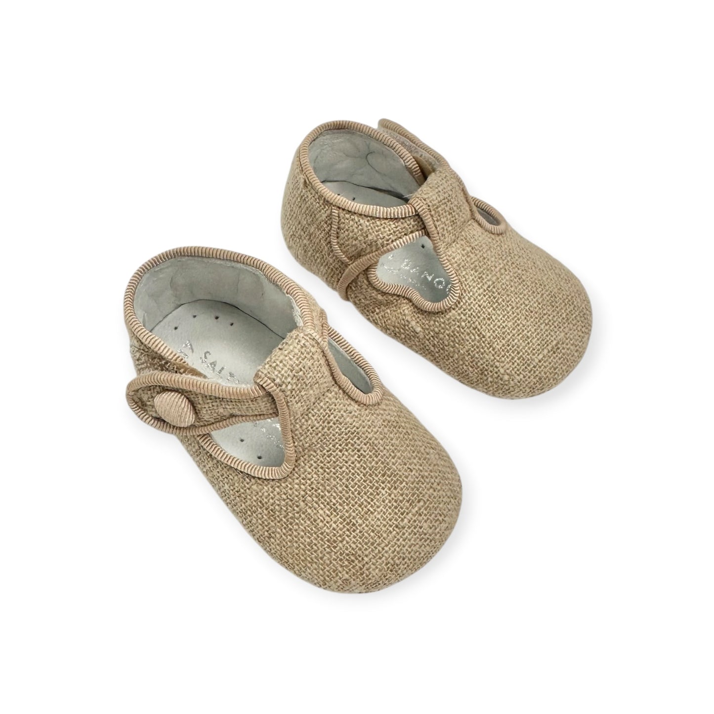 Natural Linen T-Strap SB520