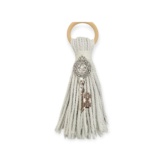 Tassel Baby Blessing St Benedict Key