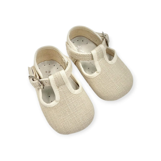 Porcelana Linen T-Strap SB1060