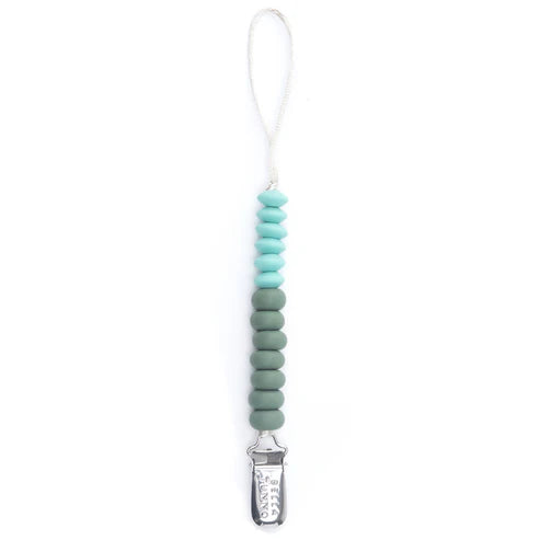Green Pacifier Clip