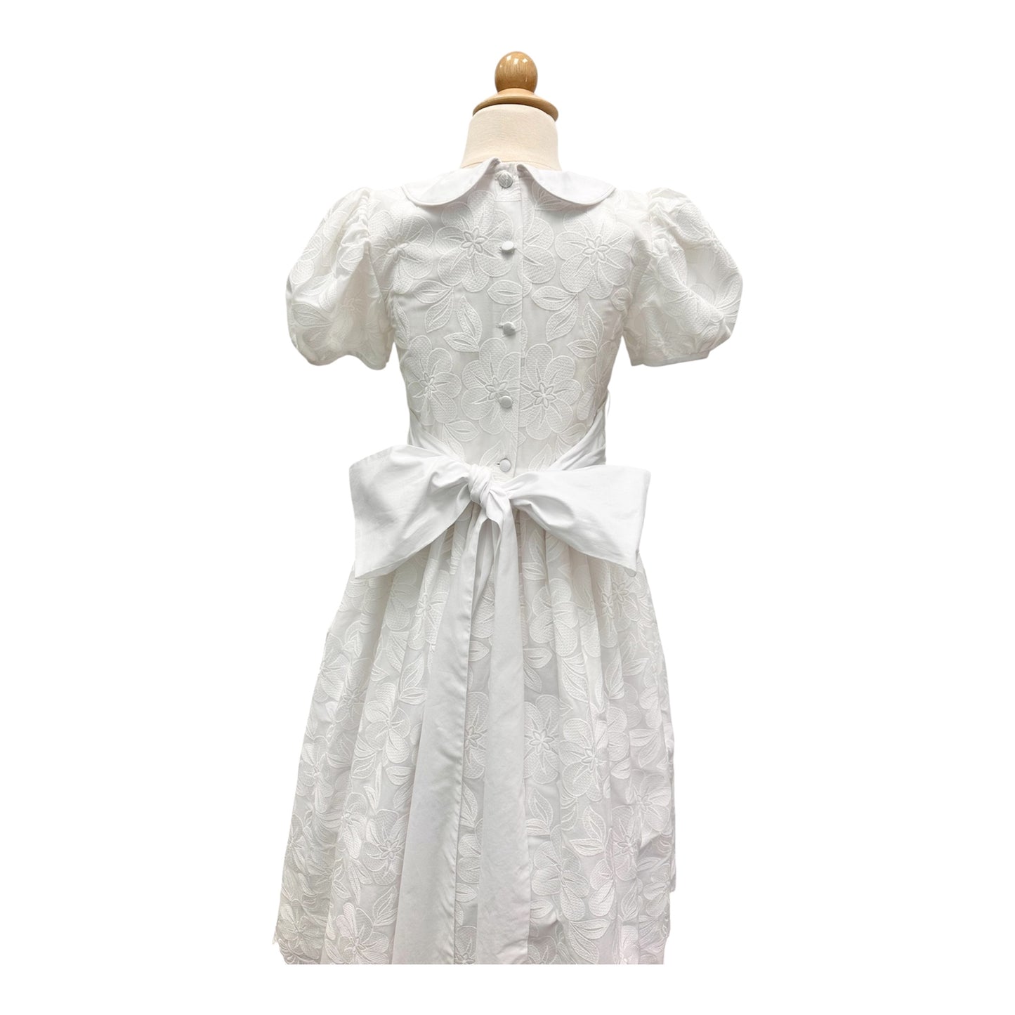 Mariana Emb Cotton First Communion Dress