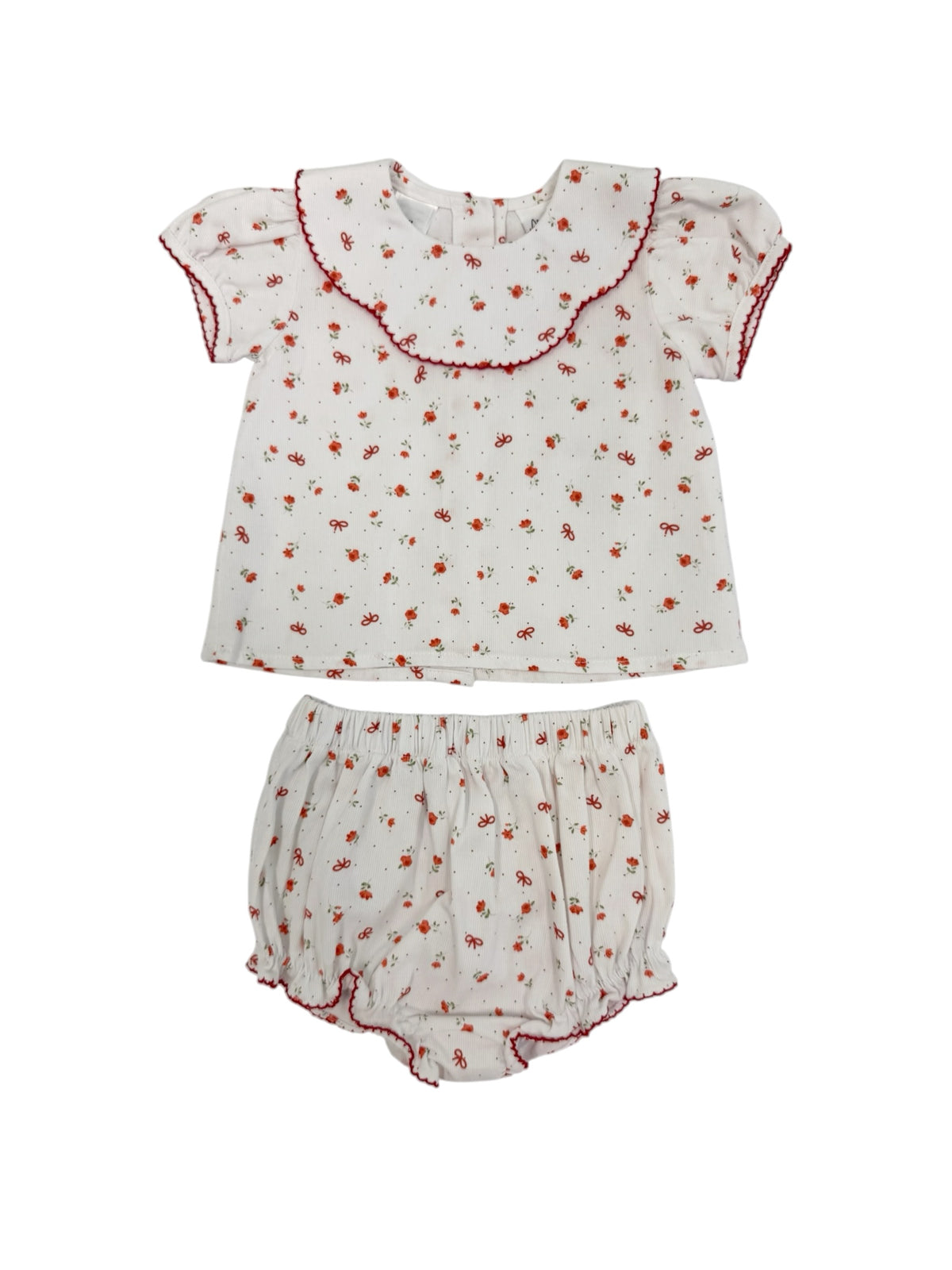 Winterberry Bows Bloomer Set