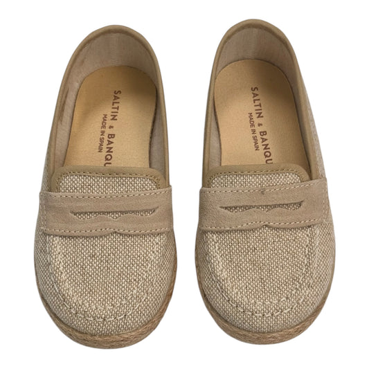 2186-09 Natural Linen Loafer