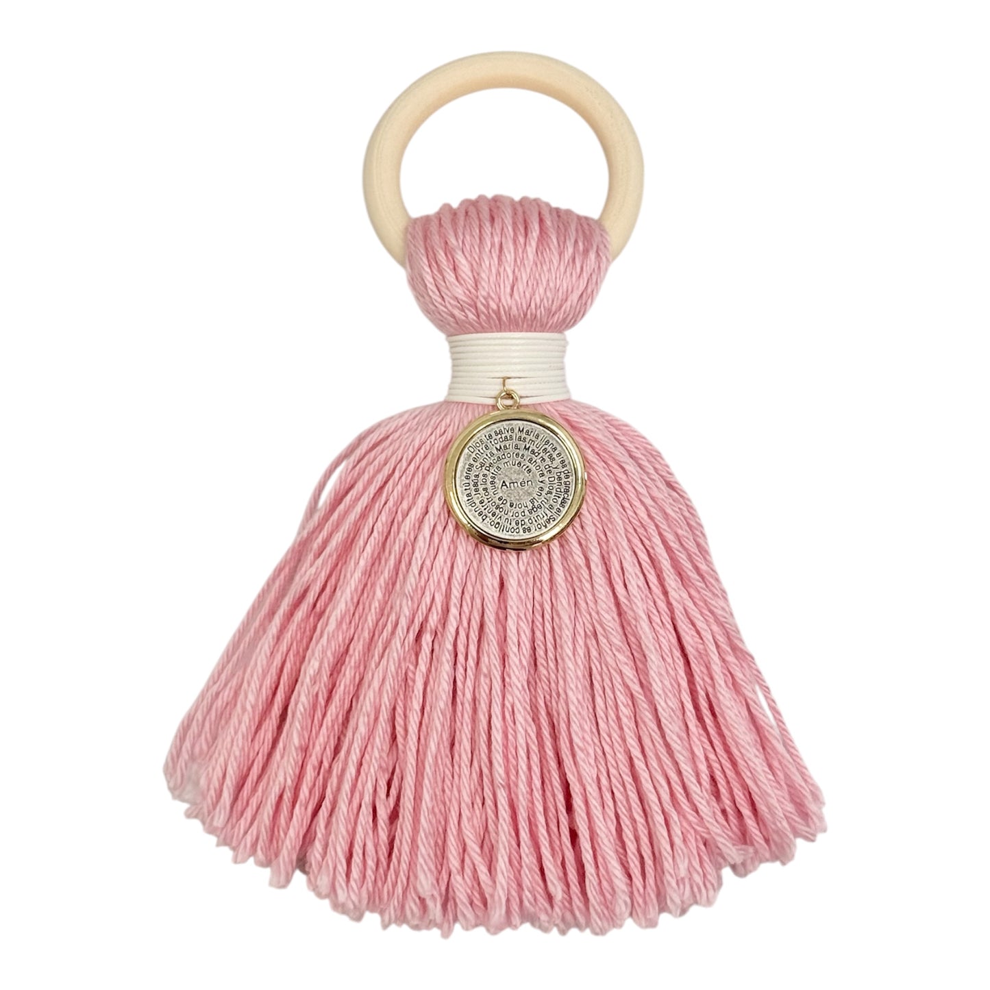 Tassel Baby Blessing Dios Te Salve Maria