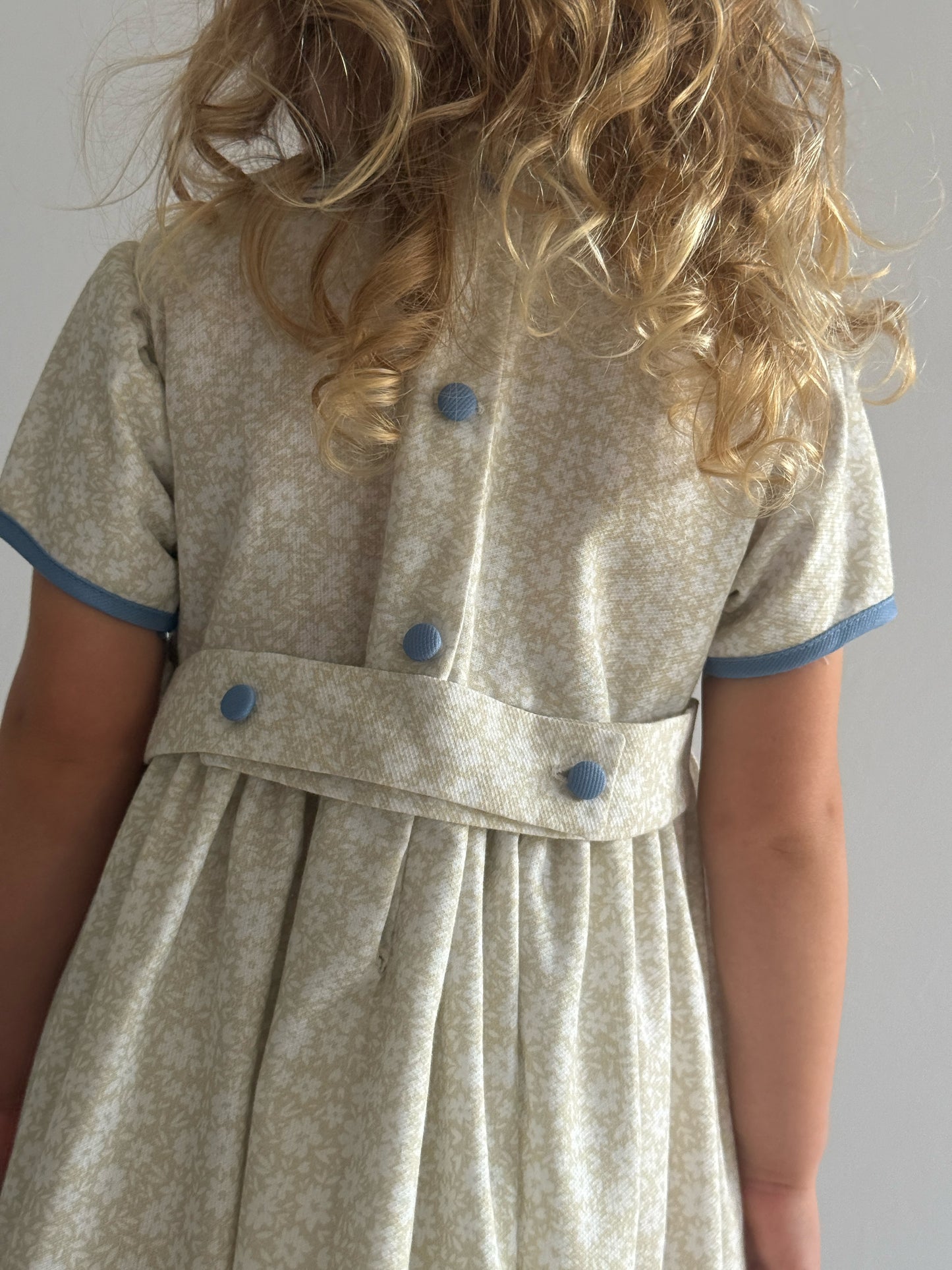 Blue Meadow Smocked Dress