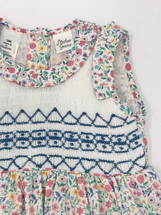 Primrose Garden Smocked Romper