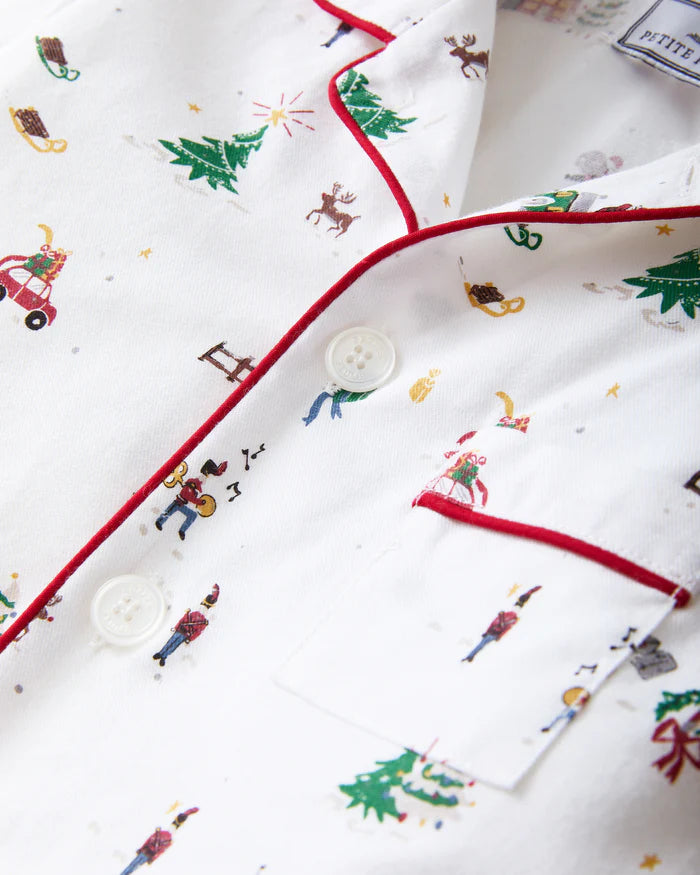 Twill Pajama Holiday Town