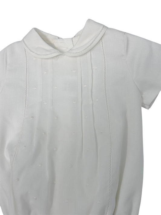 Beige Plumetti Romper 481