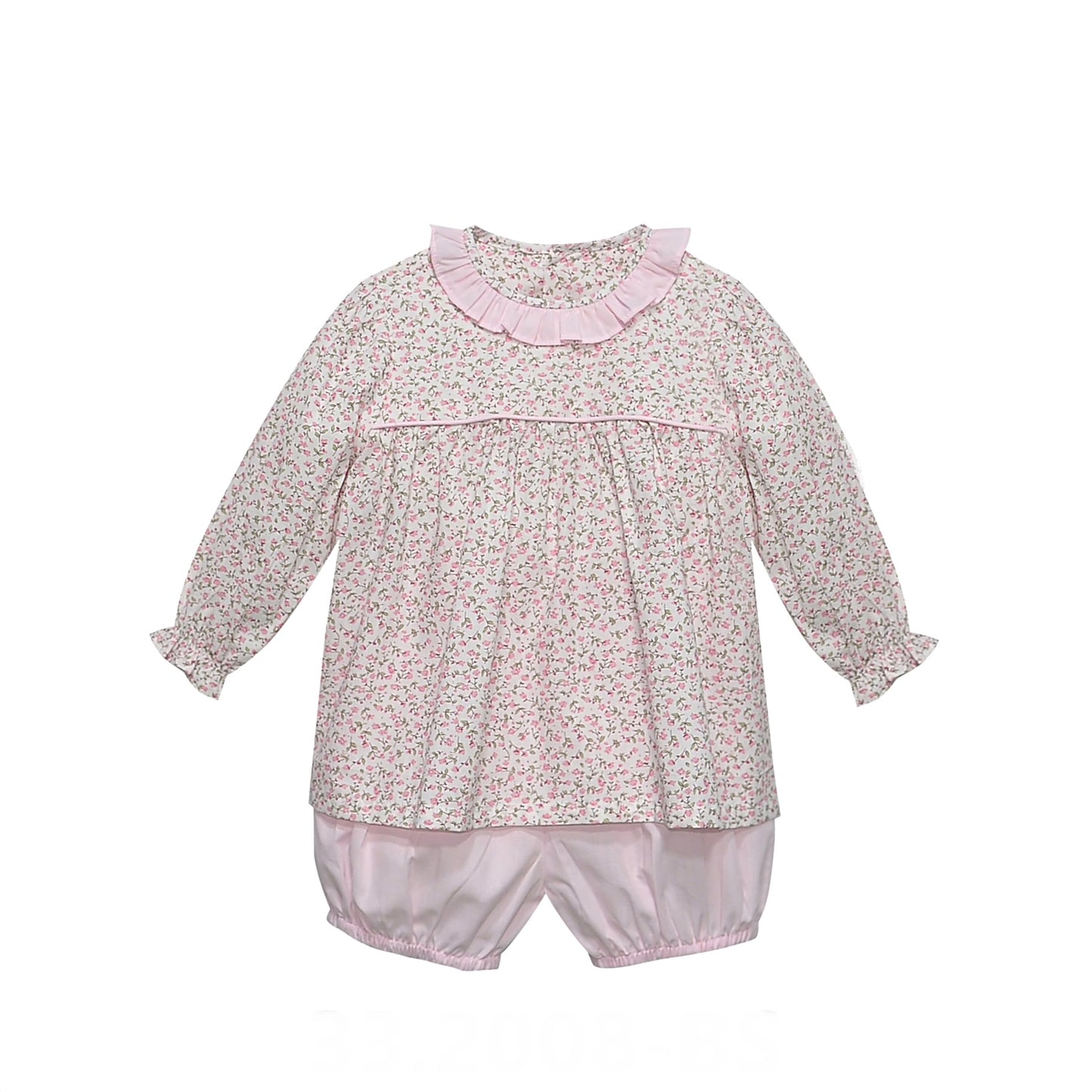 Pink Garden Whispers Bloomer Set