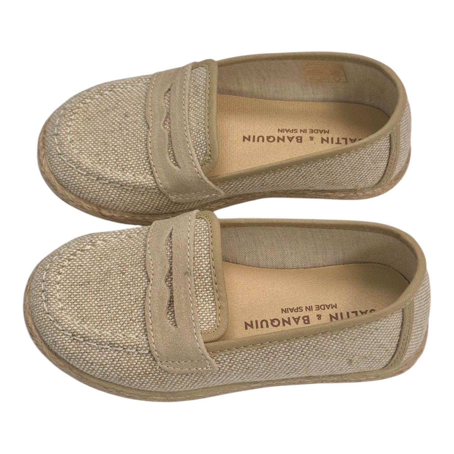 2186-09 Natural Linen Loafer