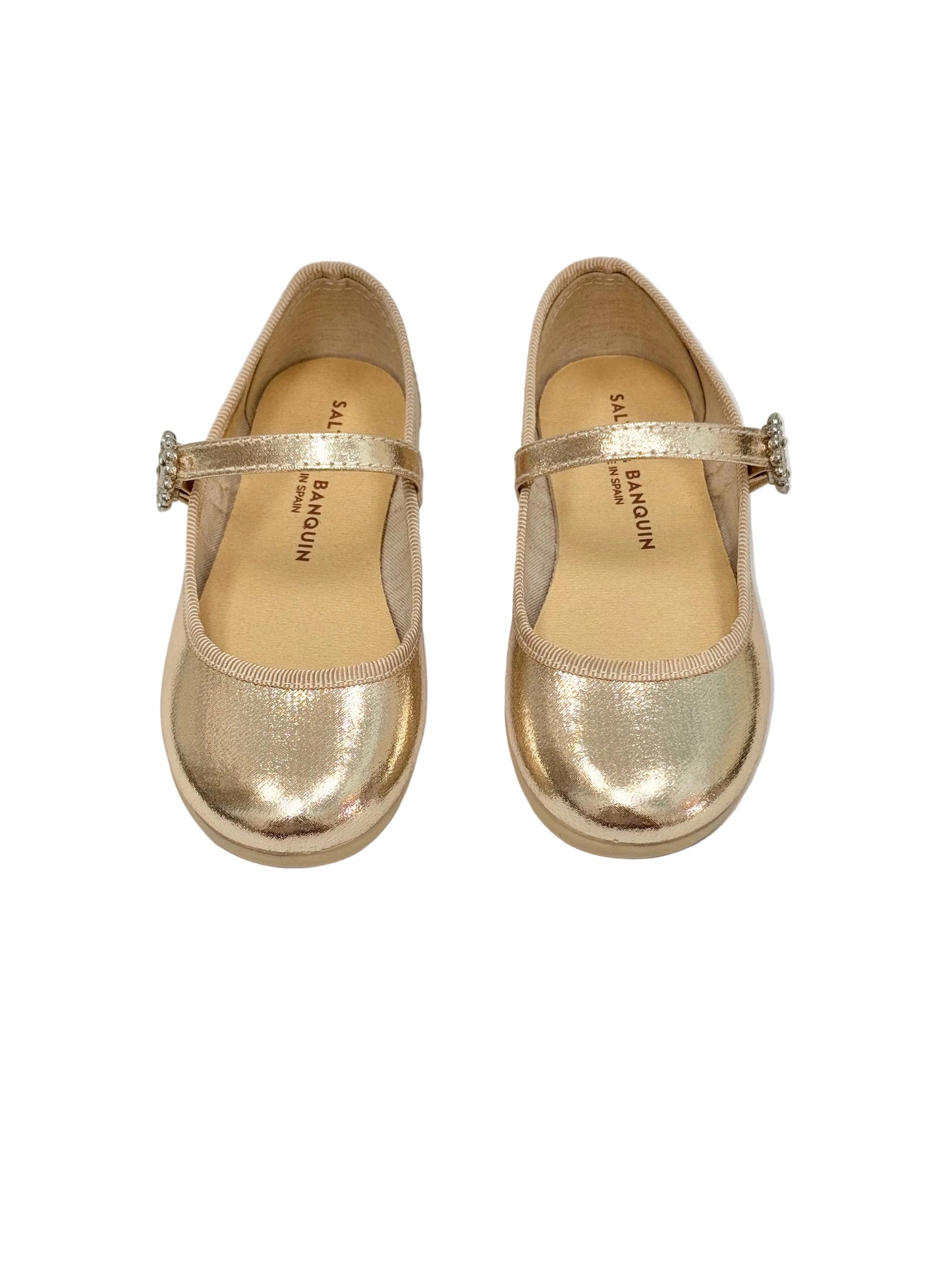 Gold Mary Jane 1102J
