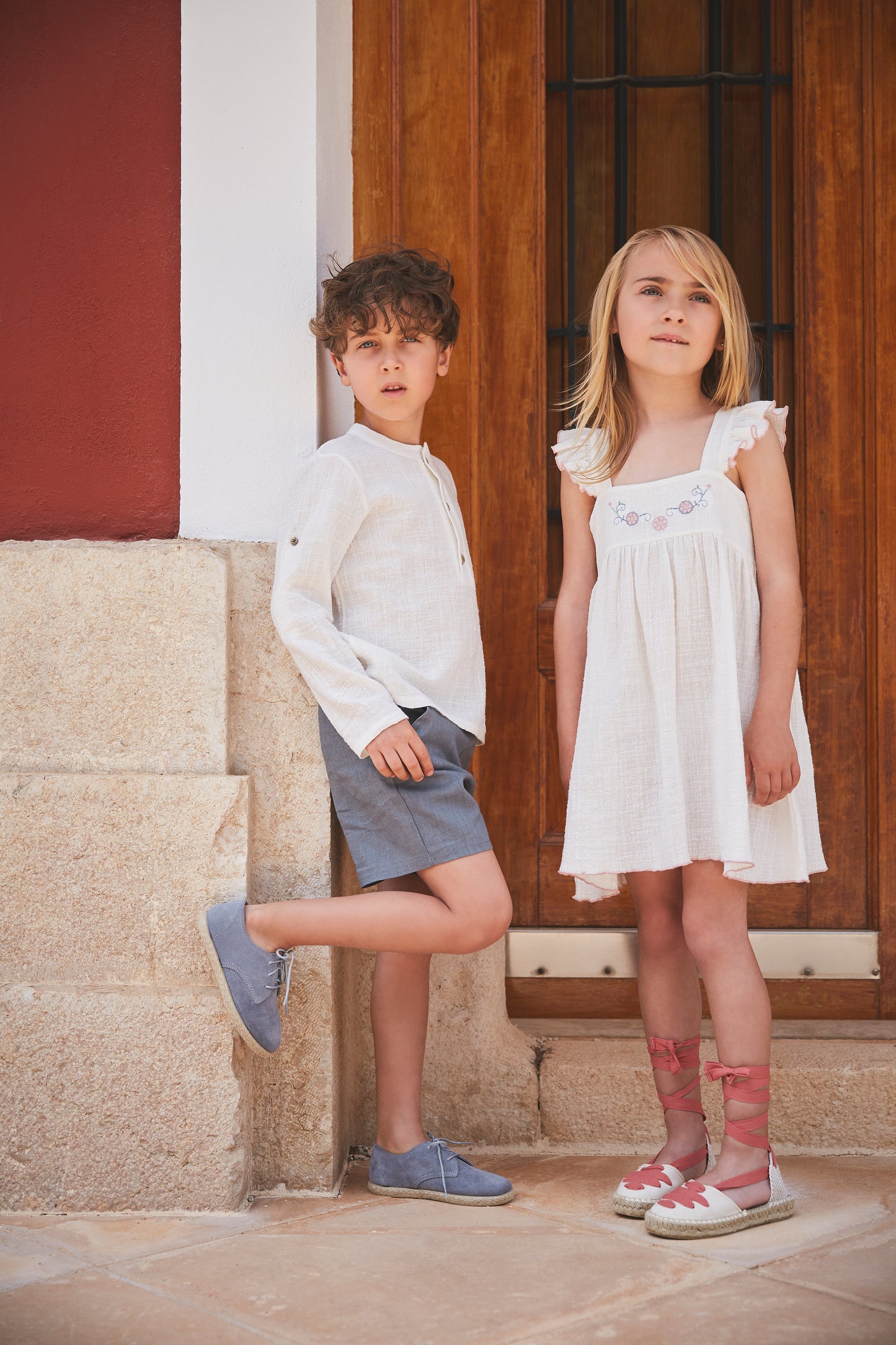 Vinculo White Flower Dress 91433