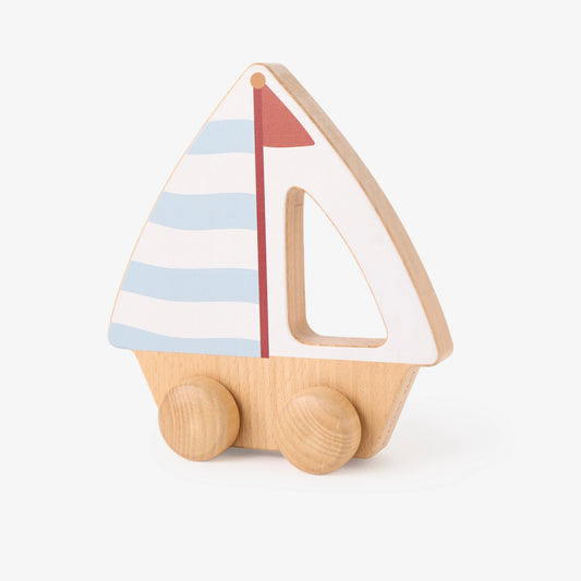 Wooden Toy Sailboat 25488