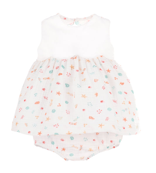 Rosemary Beach Print Dress