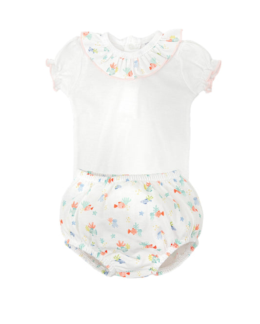Ternura Ruffle Fish Bloomer Set 48225