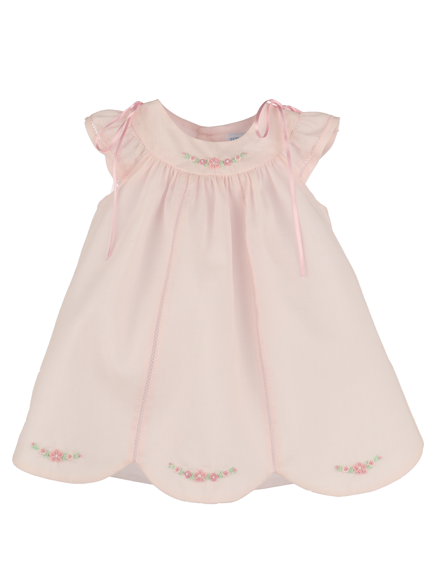 Pink Waves Faldon Dress