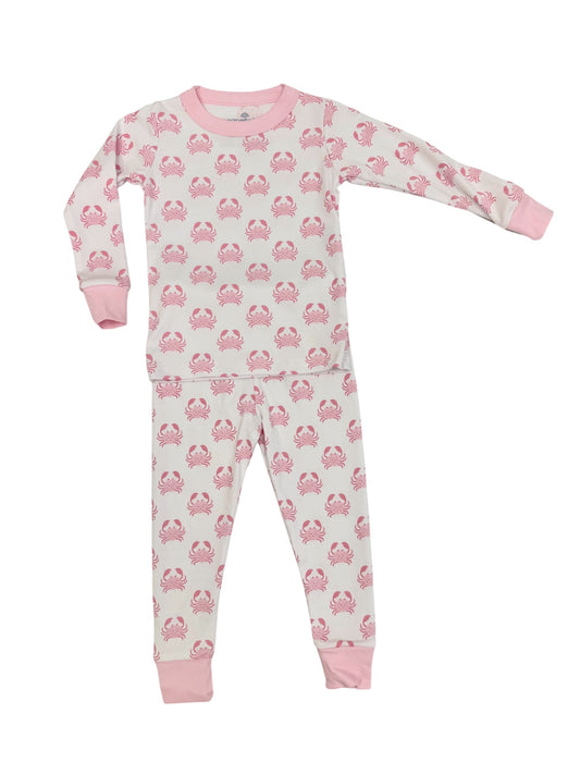 Little Crawlers Long Pajamas Pink