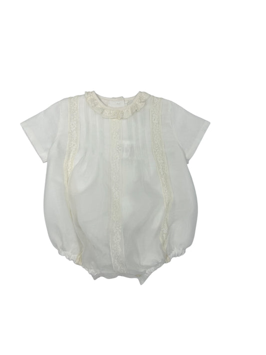 Beige Organza Romper 478