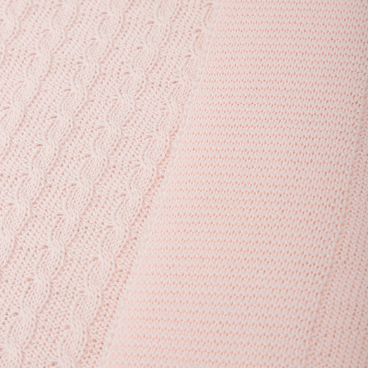 Cariño Knit Blanket Pink 4322