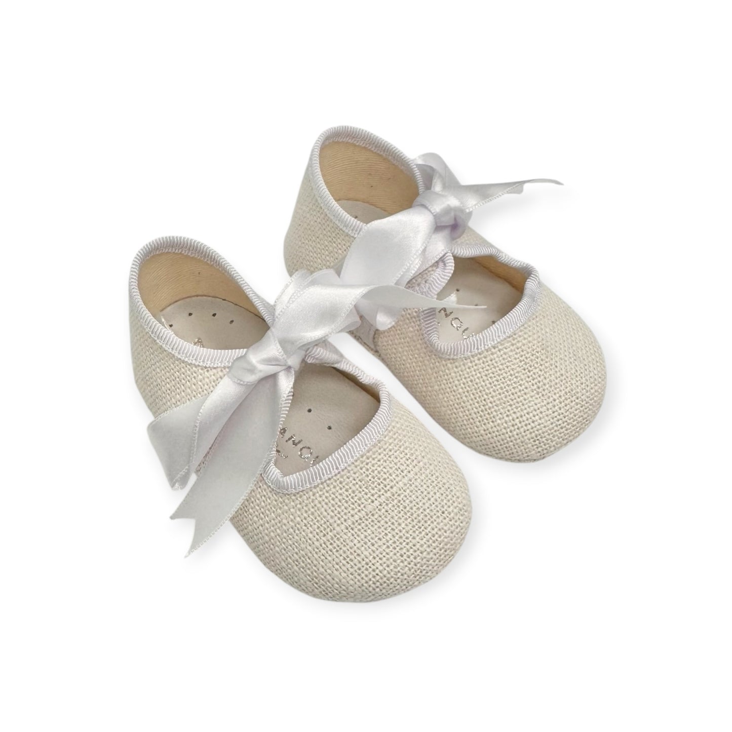 White Linen Mary Jane SB1061