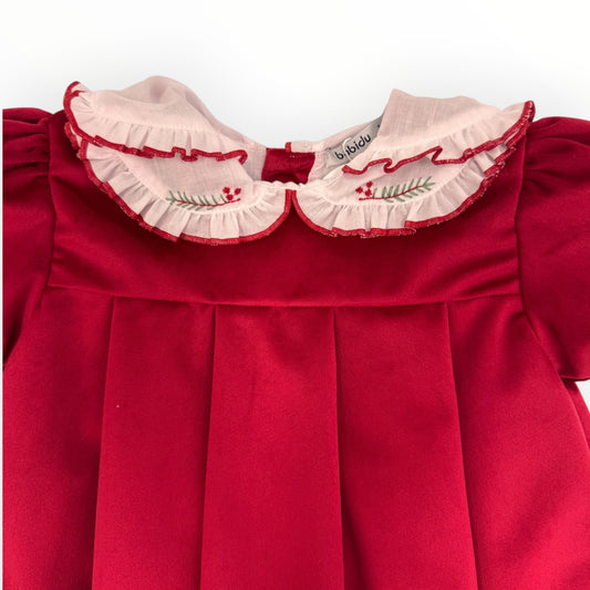 Carrusel Burgundy Dress 91632
