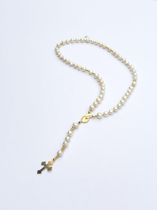 Large Pearl Rosary
