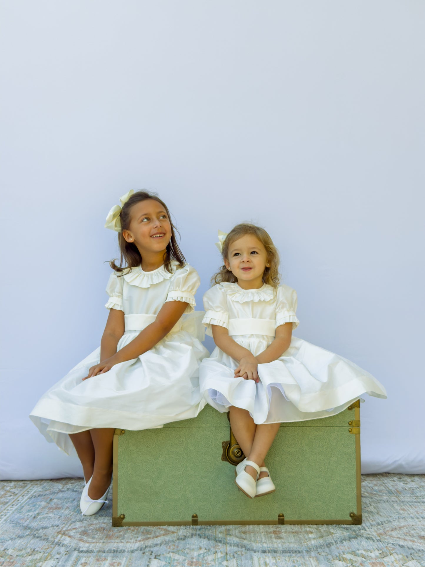 Ivory Tafetta Claire Dress 4916PSL